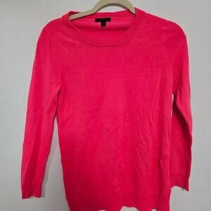Pink J.Crew long sleeve top